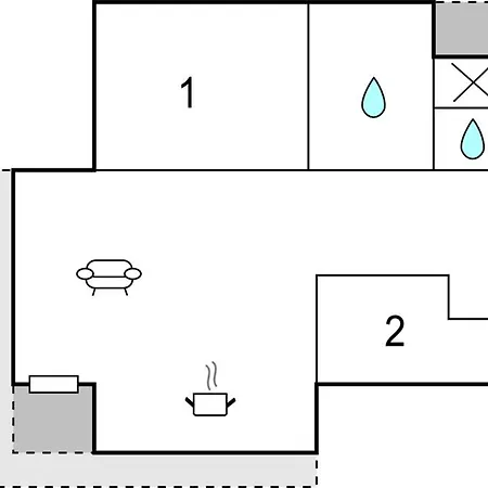 Vakantiehuis Stunning In With Kitchen